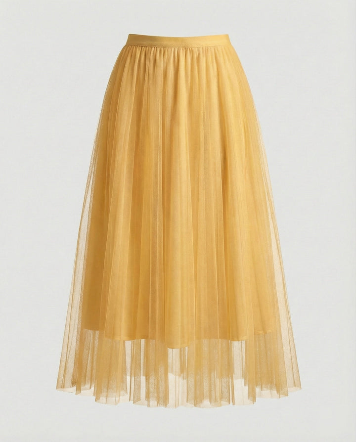 Artisio | Women Tulle Midi Skirt