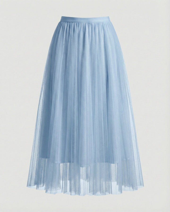 Artisio | Women Tulle Midi Skirt