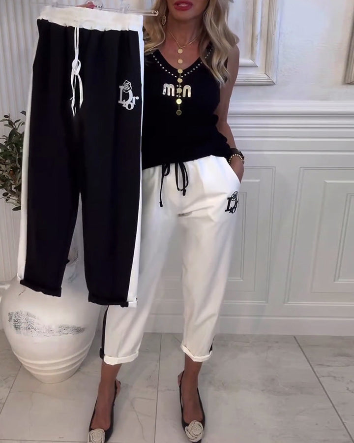 Artisio | Women Urban Contrast Pants