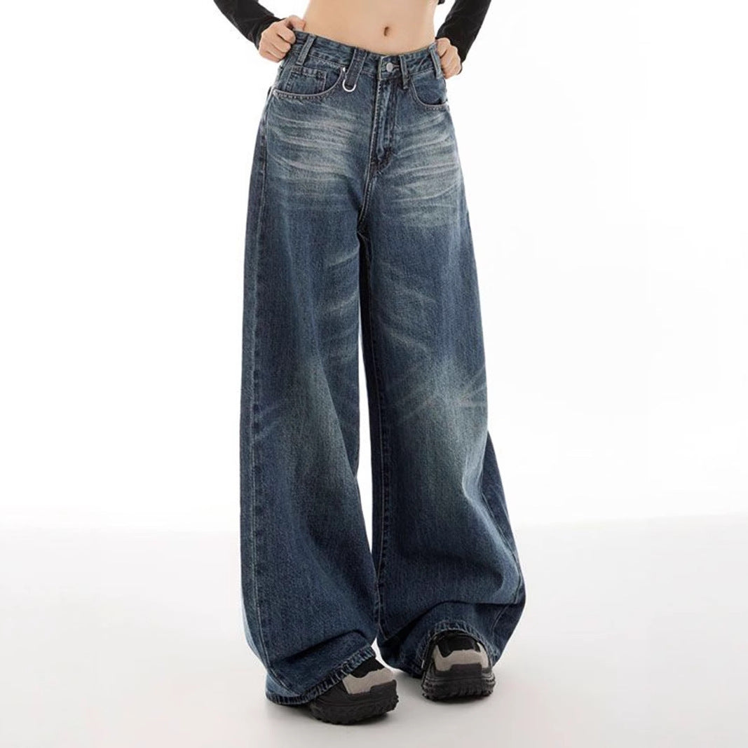 Artisio | Women Urban Washed Wide Jeans