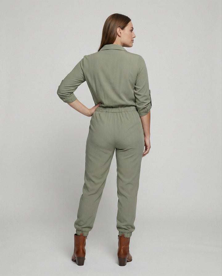Artisio | Women Utility Pocket Jumpsuit