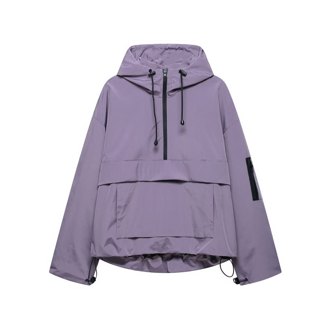 Artisio | Women Utility Pocket Windbreaker Jacket