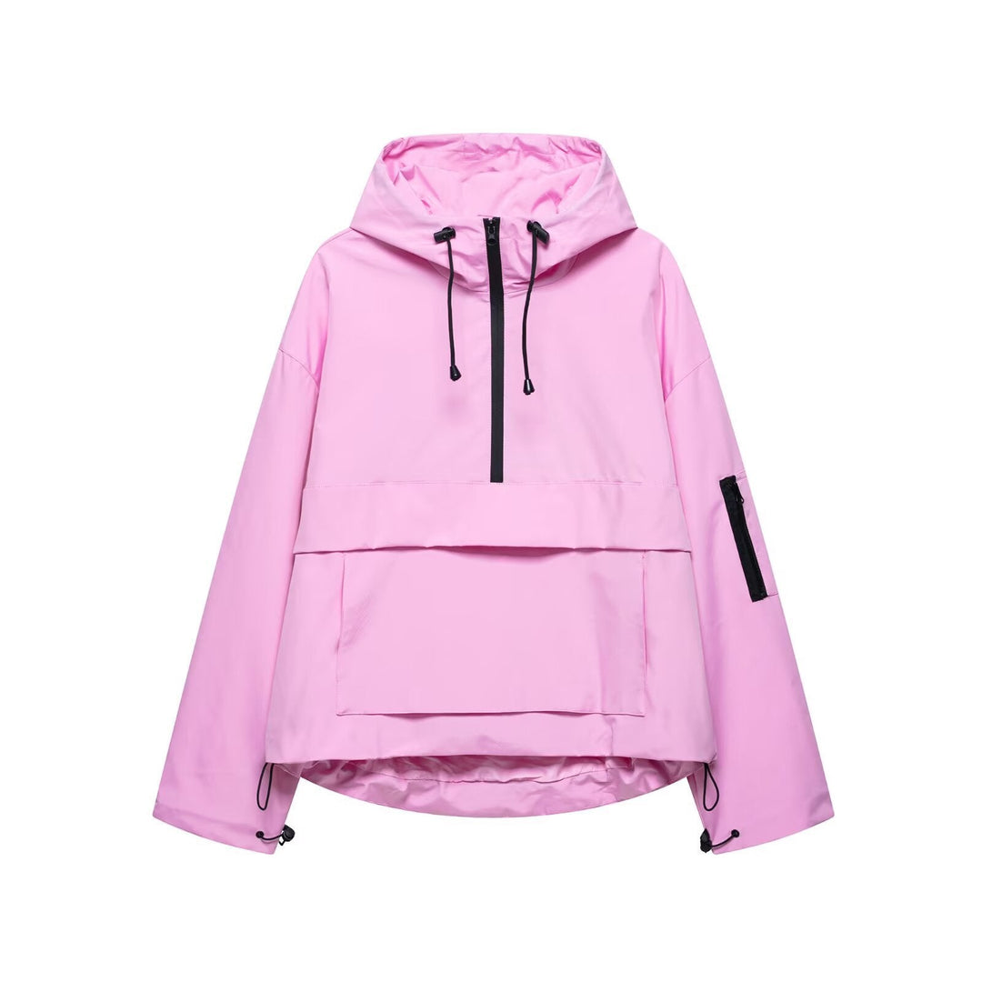 Artisio | Women Utility Pocket Windbreaker Jacket