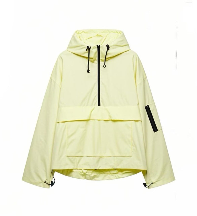Artisio | Women Utility Pocket Windbreaker Jacket