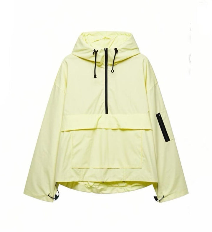 Artisio | Women Utility Pocket Windbreaker Jacket