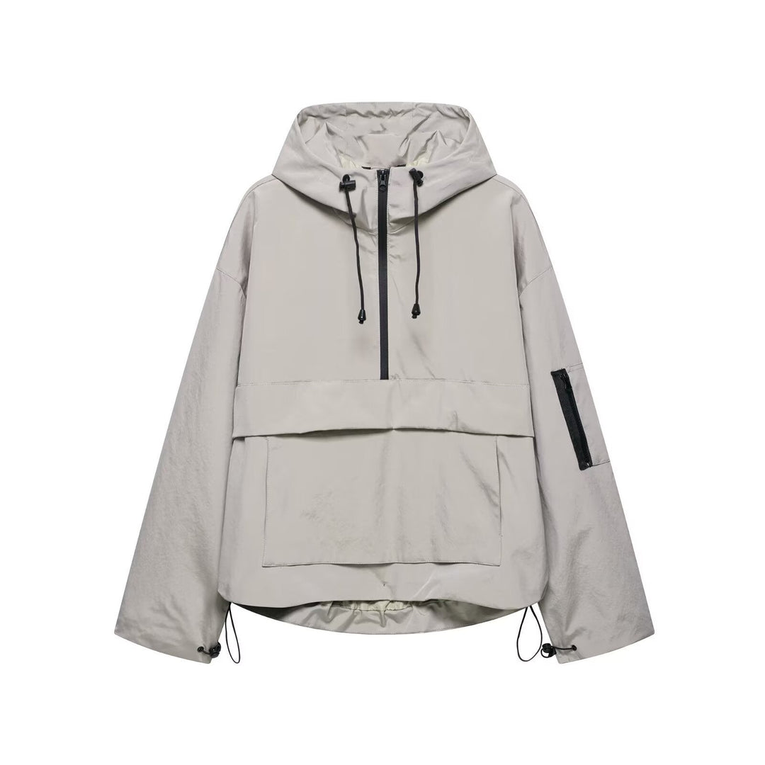Artisio | Women Utility Pocket Windbreaker Jacket
