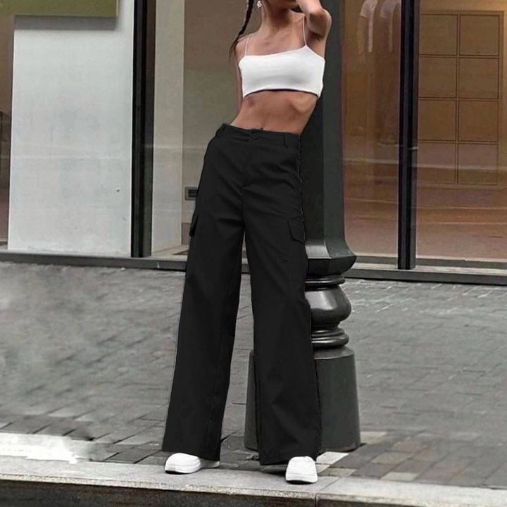 Artisio | Women Utility Wide Leg Cargo Pants