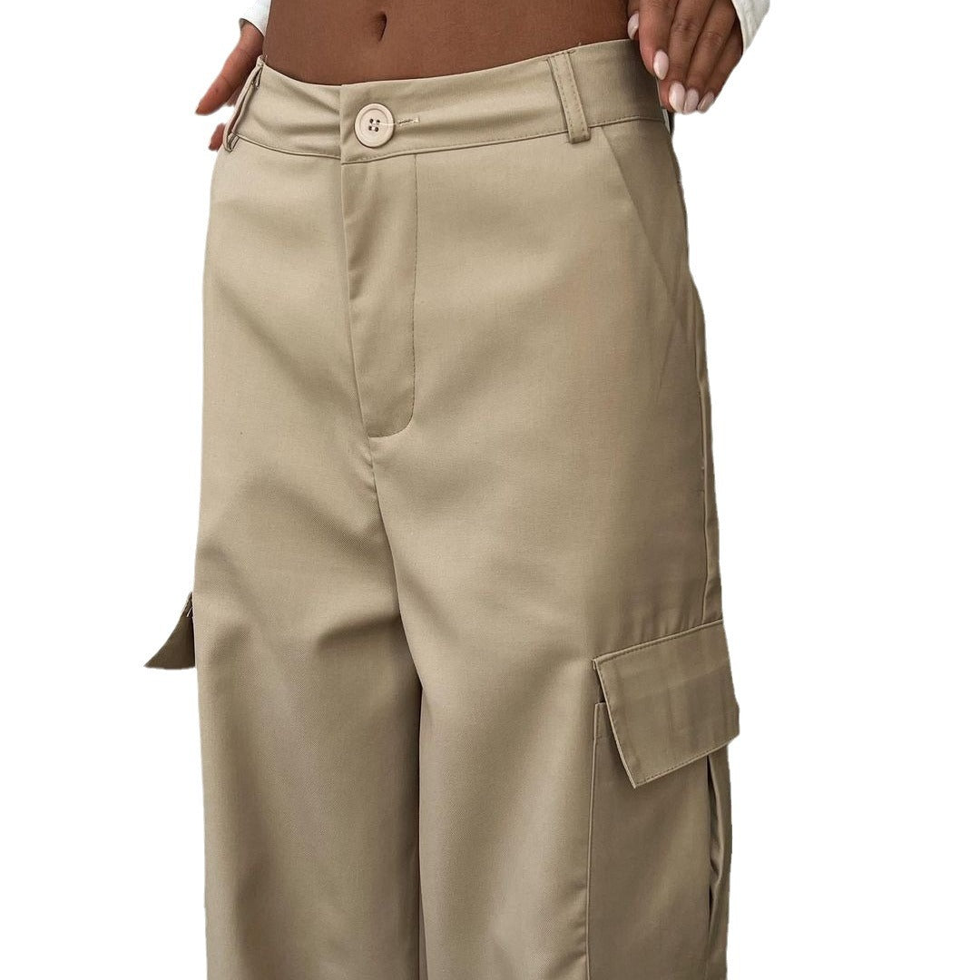 Artisio | Women Utility Wide Leg Cargo Pants
