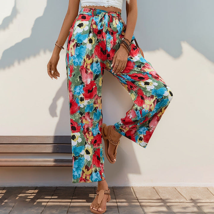 Artisio | Women Vibrant Floral Pants