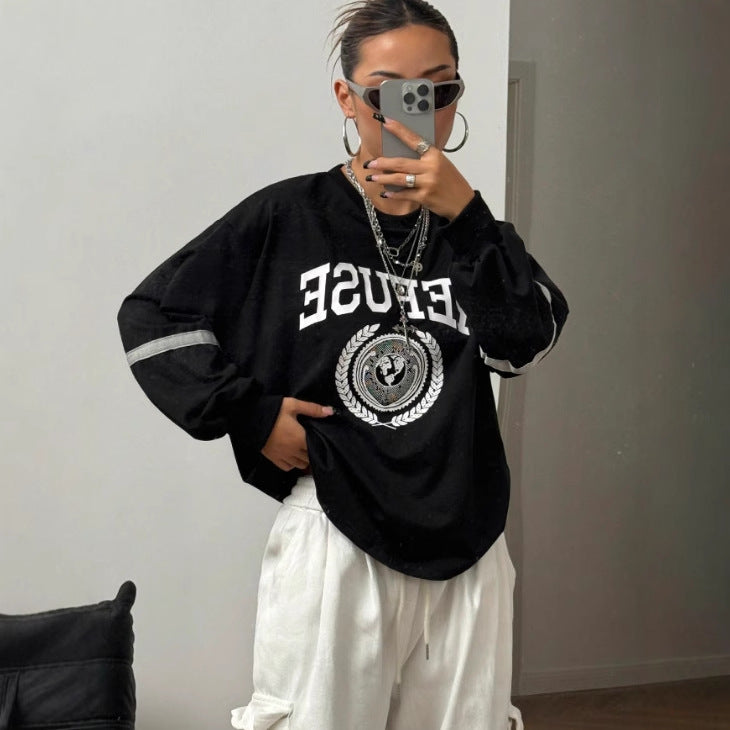 Artisio | Women Vintage Crest Pullover