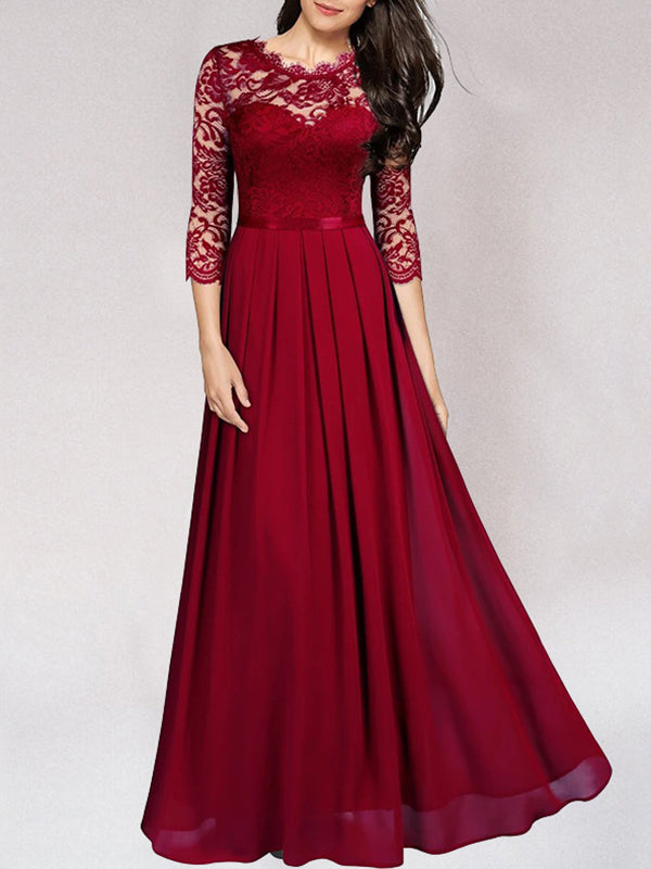 Artisio | Women Waist Pleat Maxi Dress