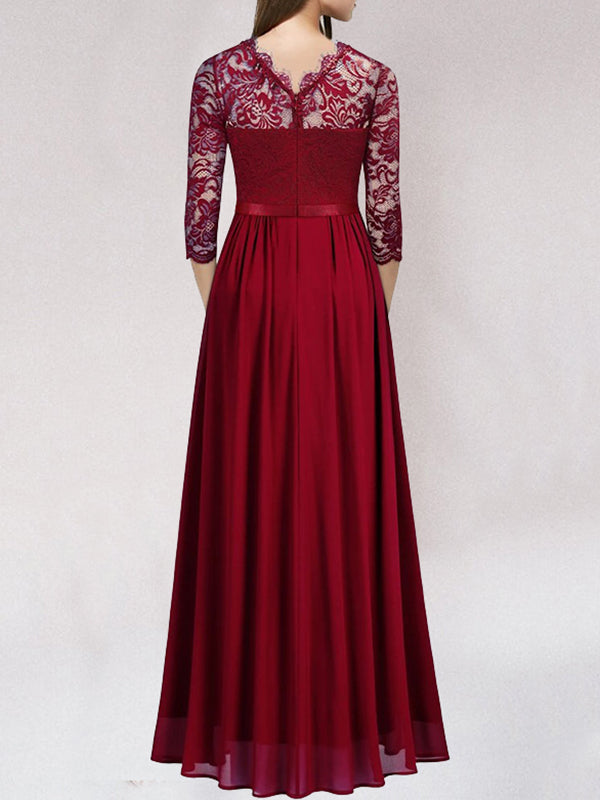 Artisio | Women Waist Pleat Maxi Dress