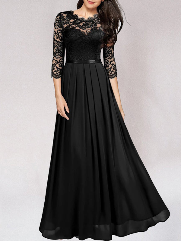 Artisio | Women Waist Pleat Maxi Dress