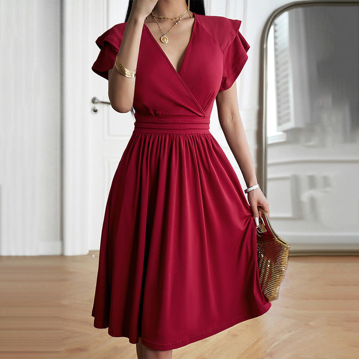 Artisio | Women Wrap Flare Dress