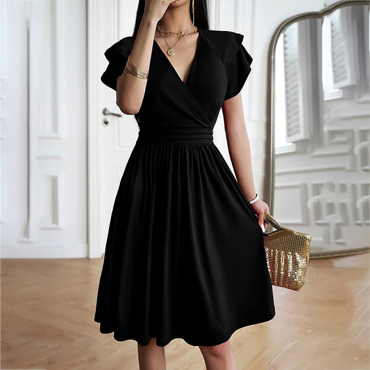 Artisio | Women Wrap Flare Dress