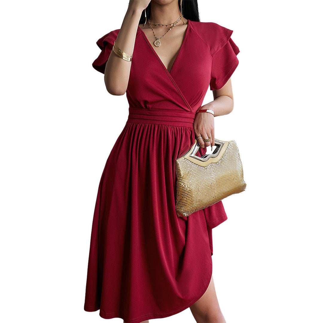 Artisio | Women Wrap Flare Dress