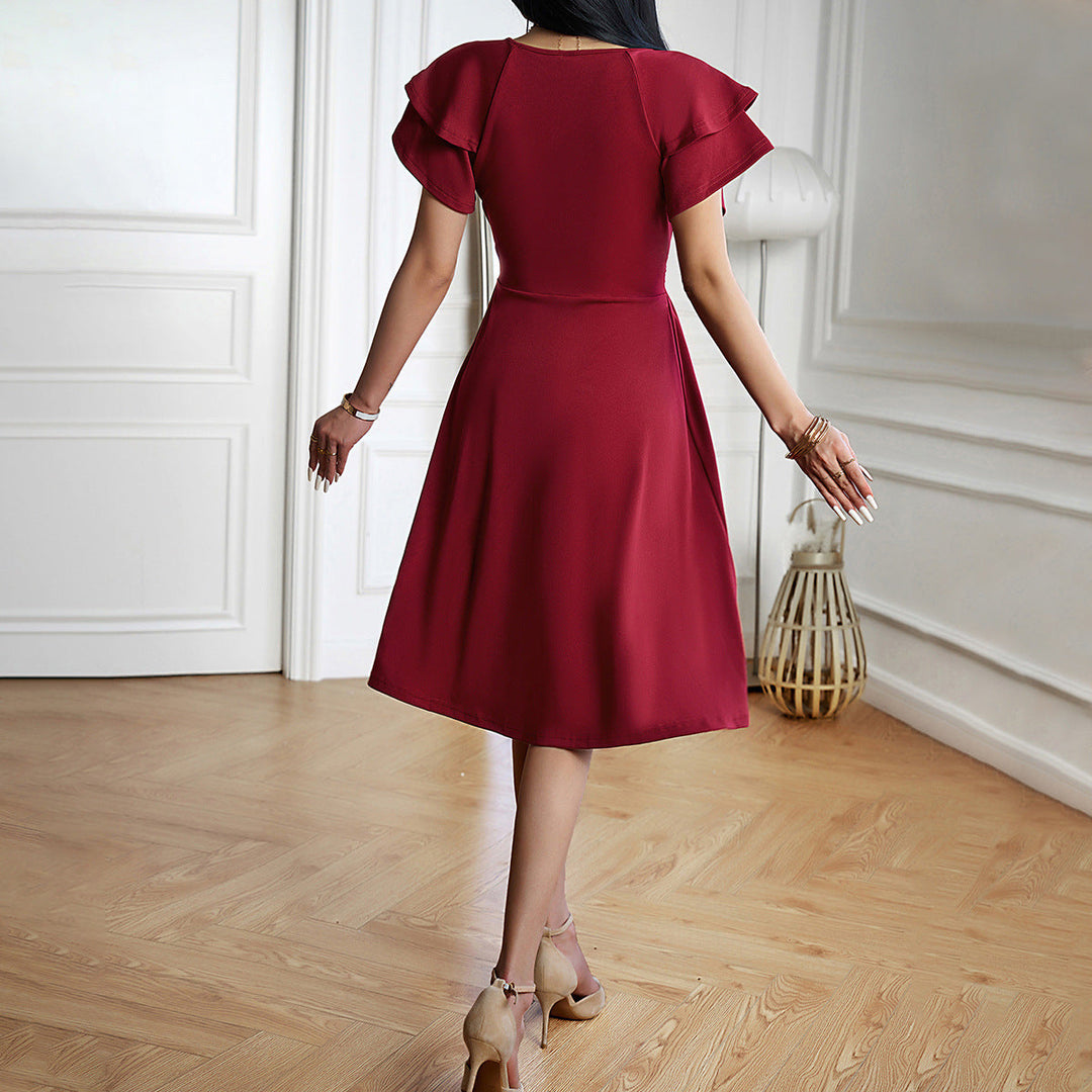 Artisio | Women Wrap Flare Dress