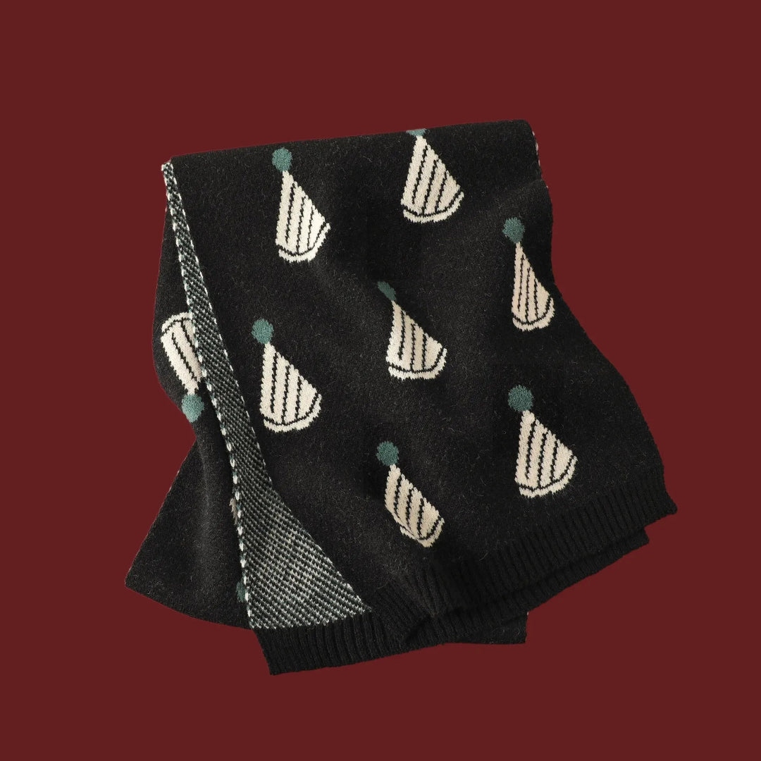 Aurora Women's Festive Knit Scarf Artisio