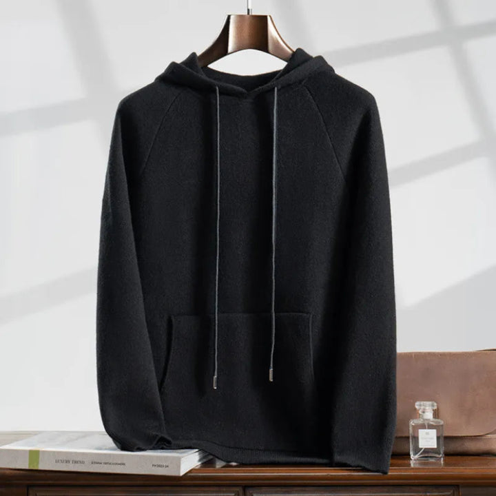 Austin 100% Cashmere Hooded Pullover
