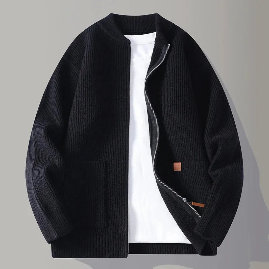 Austin Ribbed Knit Jacket Artisio