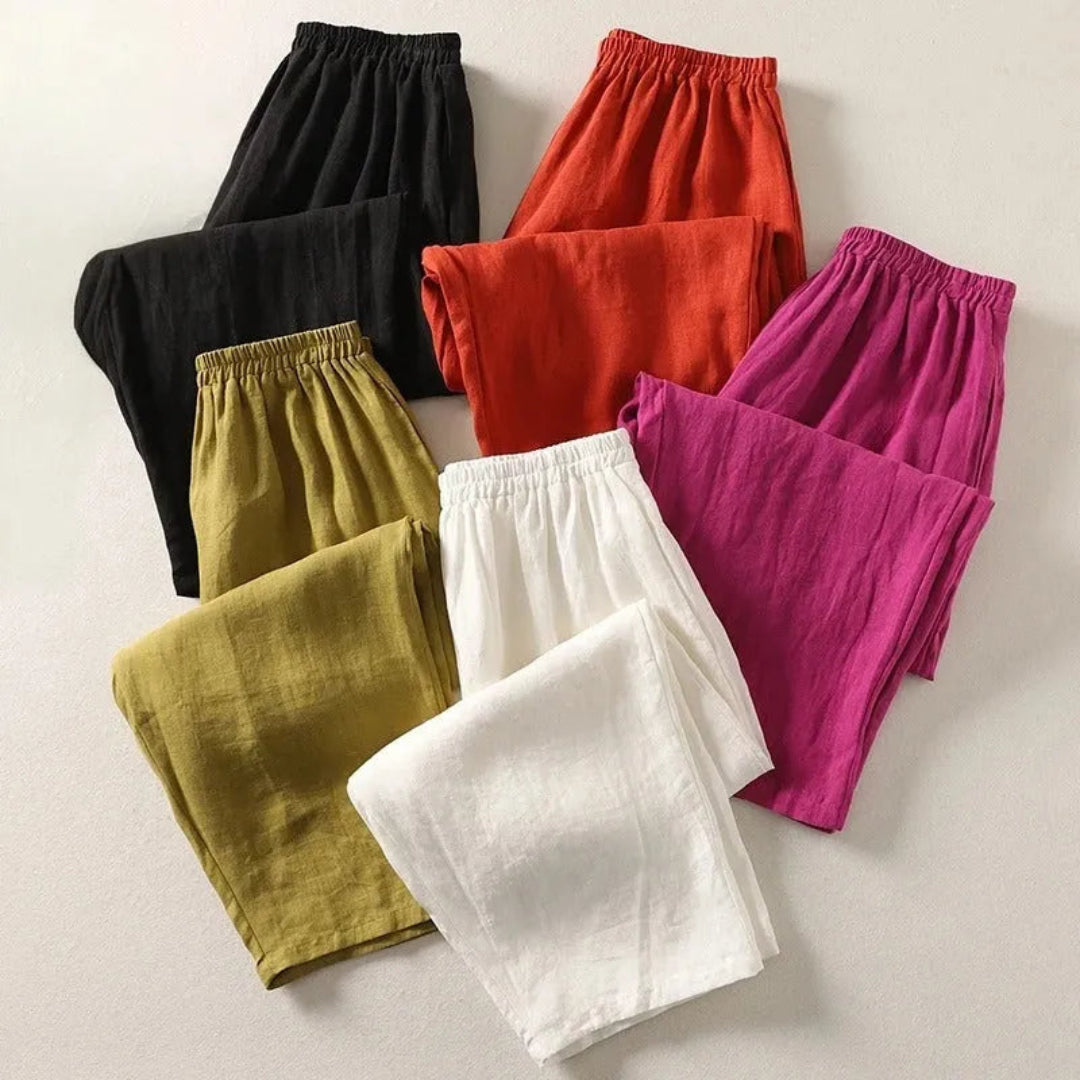 Bea Lightweight Summer Linen Pants