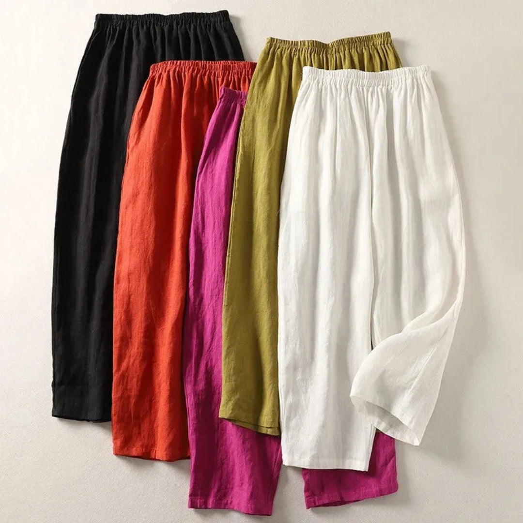 Bea Lightweight Summer Linen Pants
