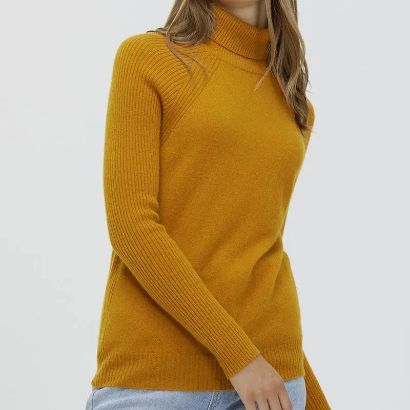 Bess Merino Wool Turtleneck Sweater Artisio