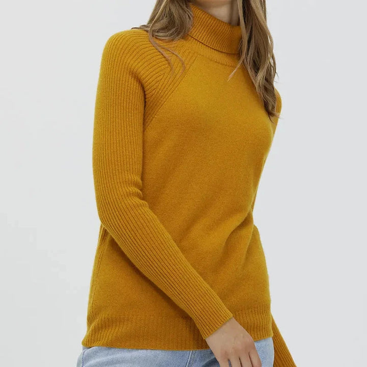 Bess Merino Wool Turtleneck Sweater Artisio
