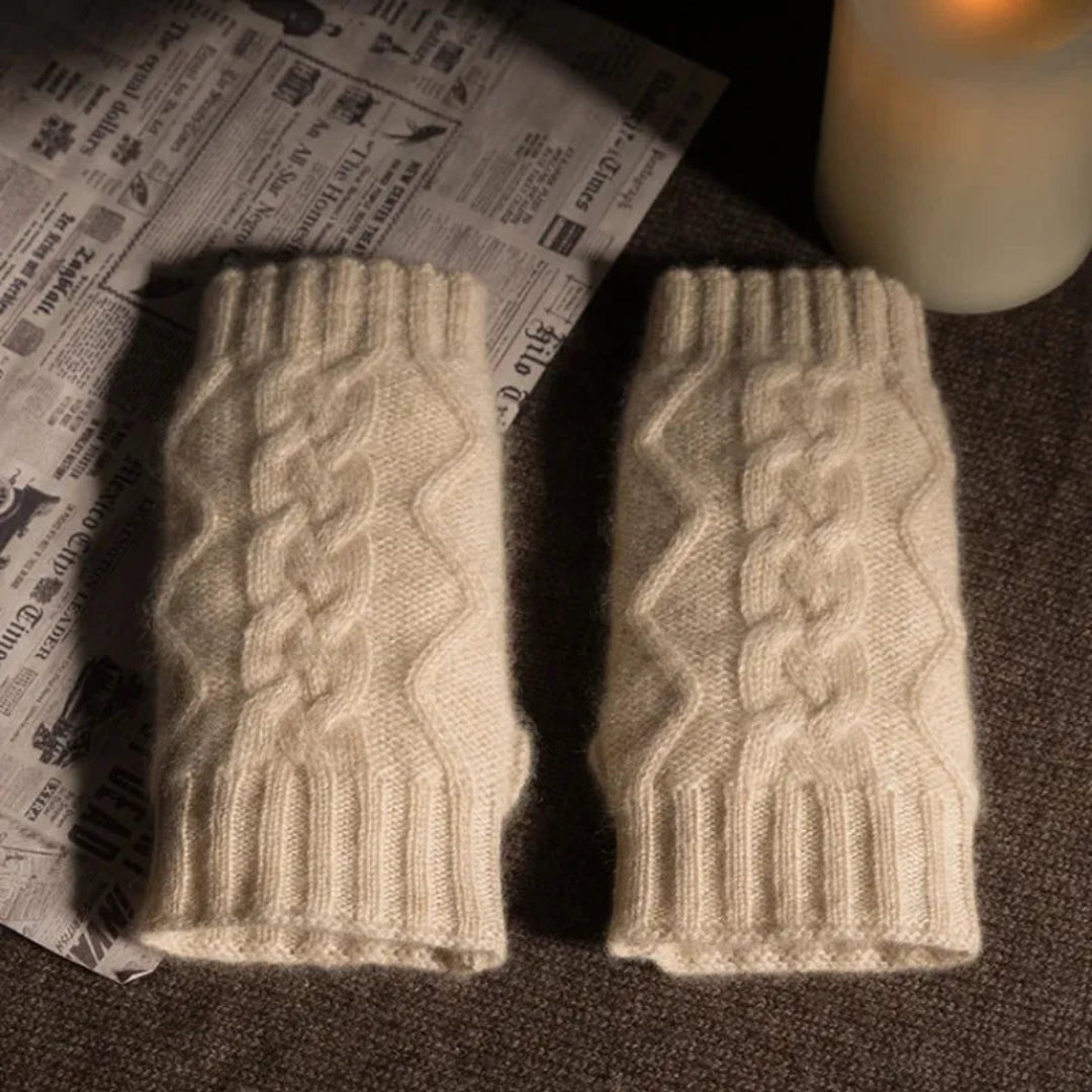 Blake Cashmere Fingerless Gloves