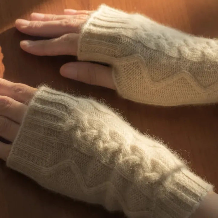 Blake Cashmere Fingerless Gloves