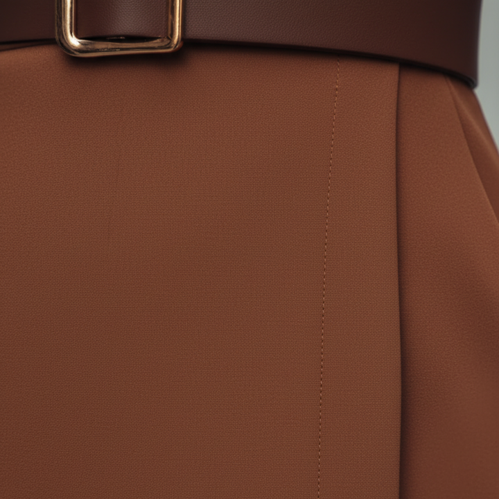 Brianna Belted Sheath Dress