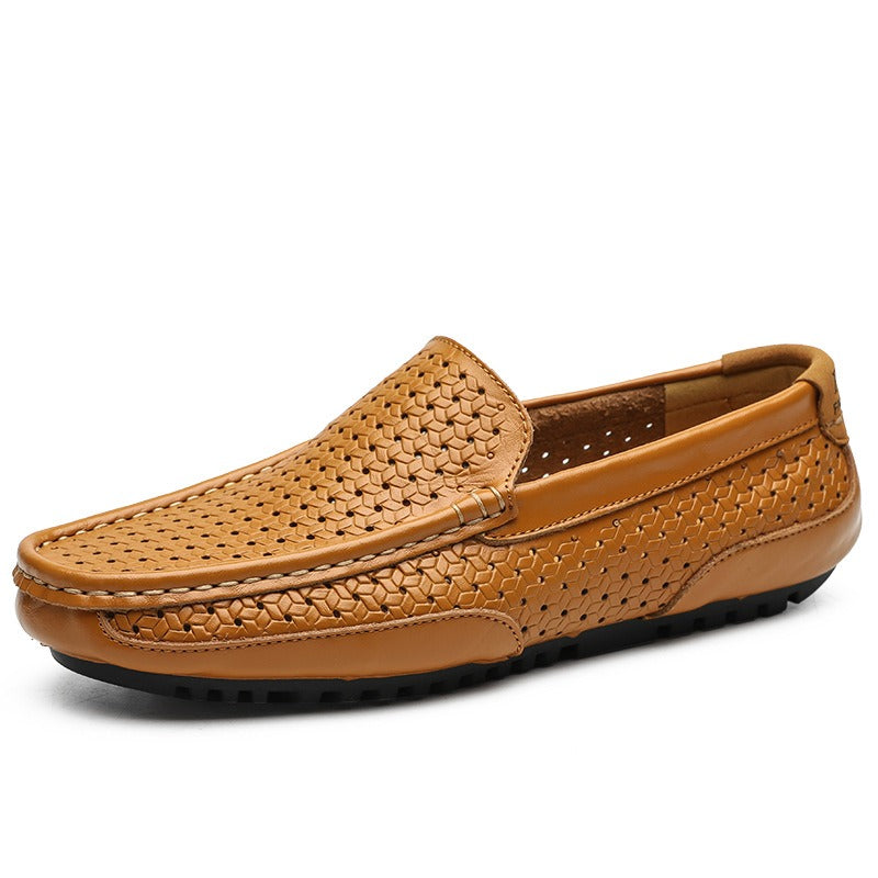 Majestic Leather Loafers