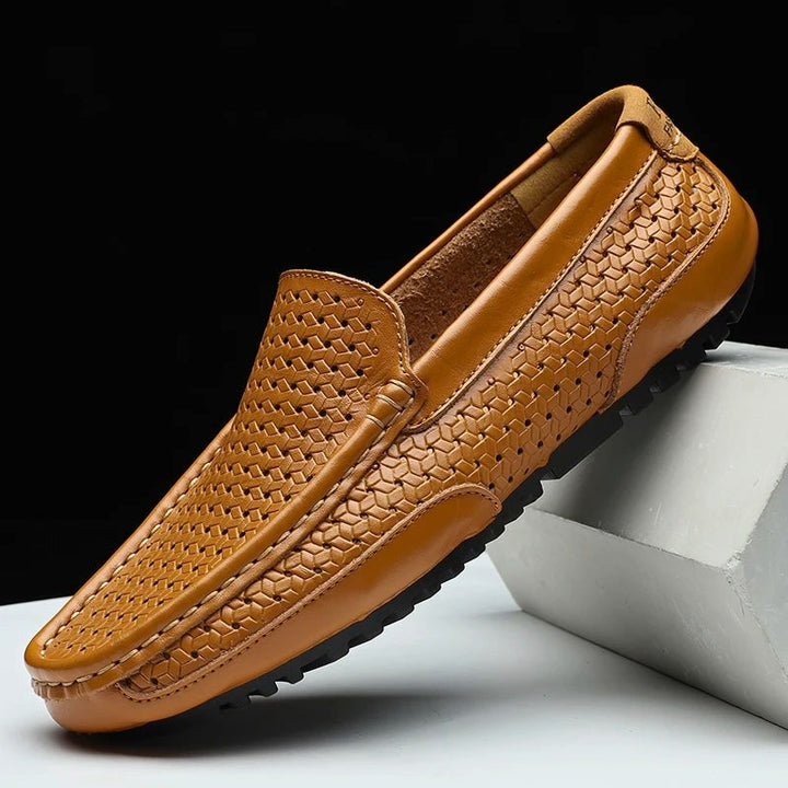 Majestic Leather Loafers