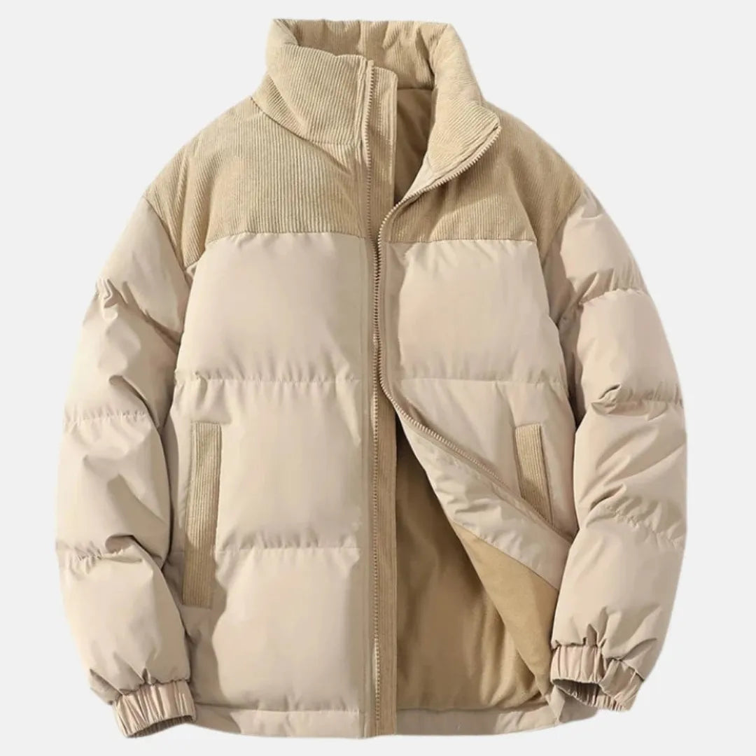 Cain Corduroy Puffer Jacket Artisio