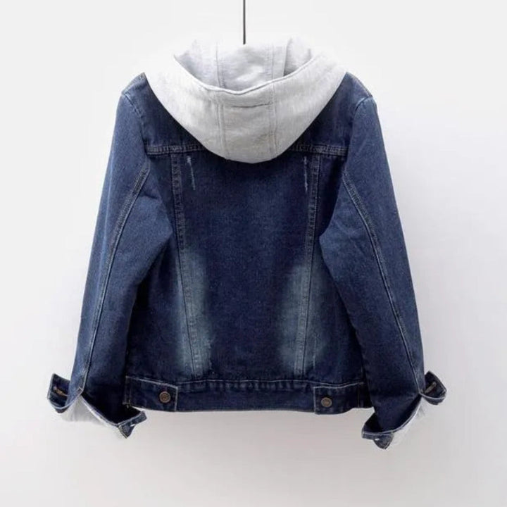 Camden Sherpa-Lined Denim Hoodie Jacket Artisio