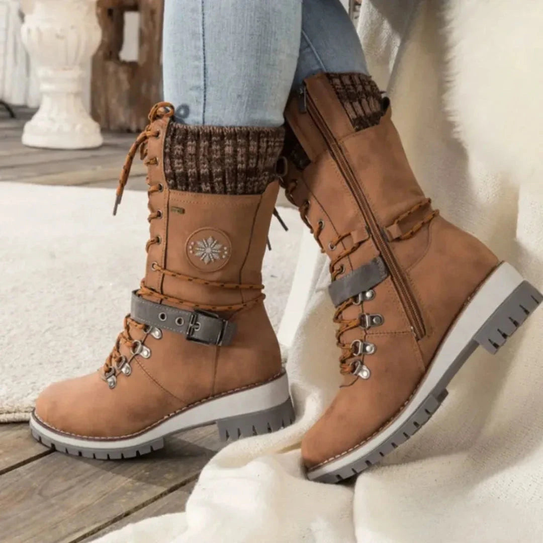 Tracy Lace-Up Snow Boots Artisio