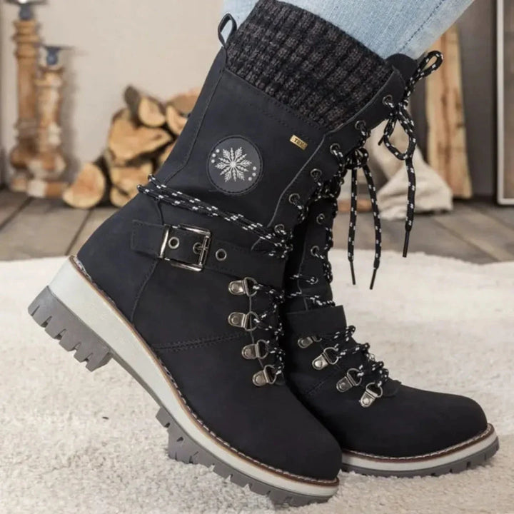 Tracy Lace-Up Snow Boots Artisio