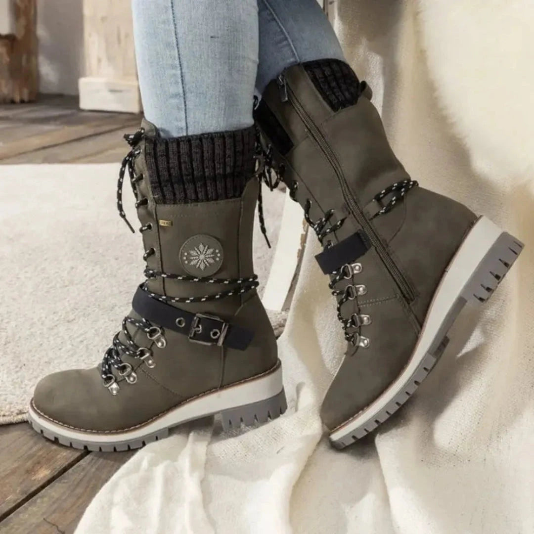 Tracy Lace-Up Snow Boots Artisio