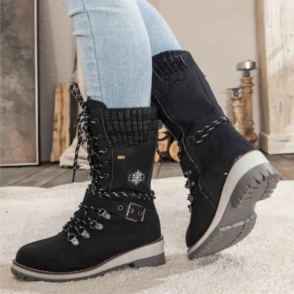 Tracy Lace-Up Snow Boots Artisio