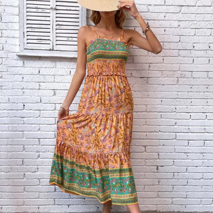 Camilla Floral Tiered Maxi Sundress