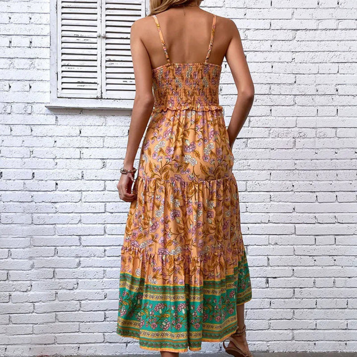 Camilla Floral Tiered Maxi Sundress