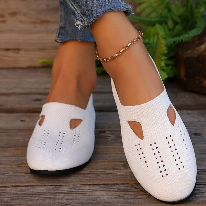 Carla Slip-On Orthopedic Knit Flats
