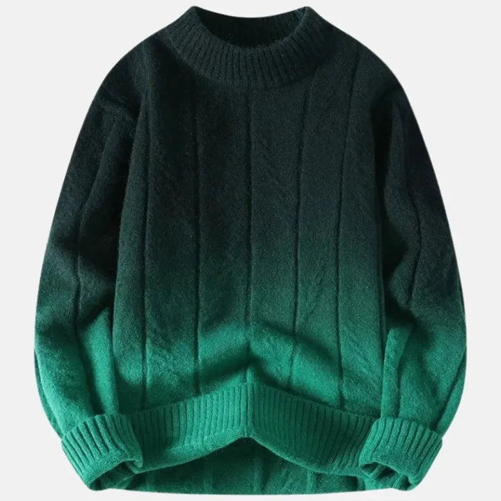 Cascade Ombré Crewneck Sweater Artisio