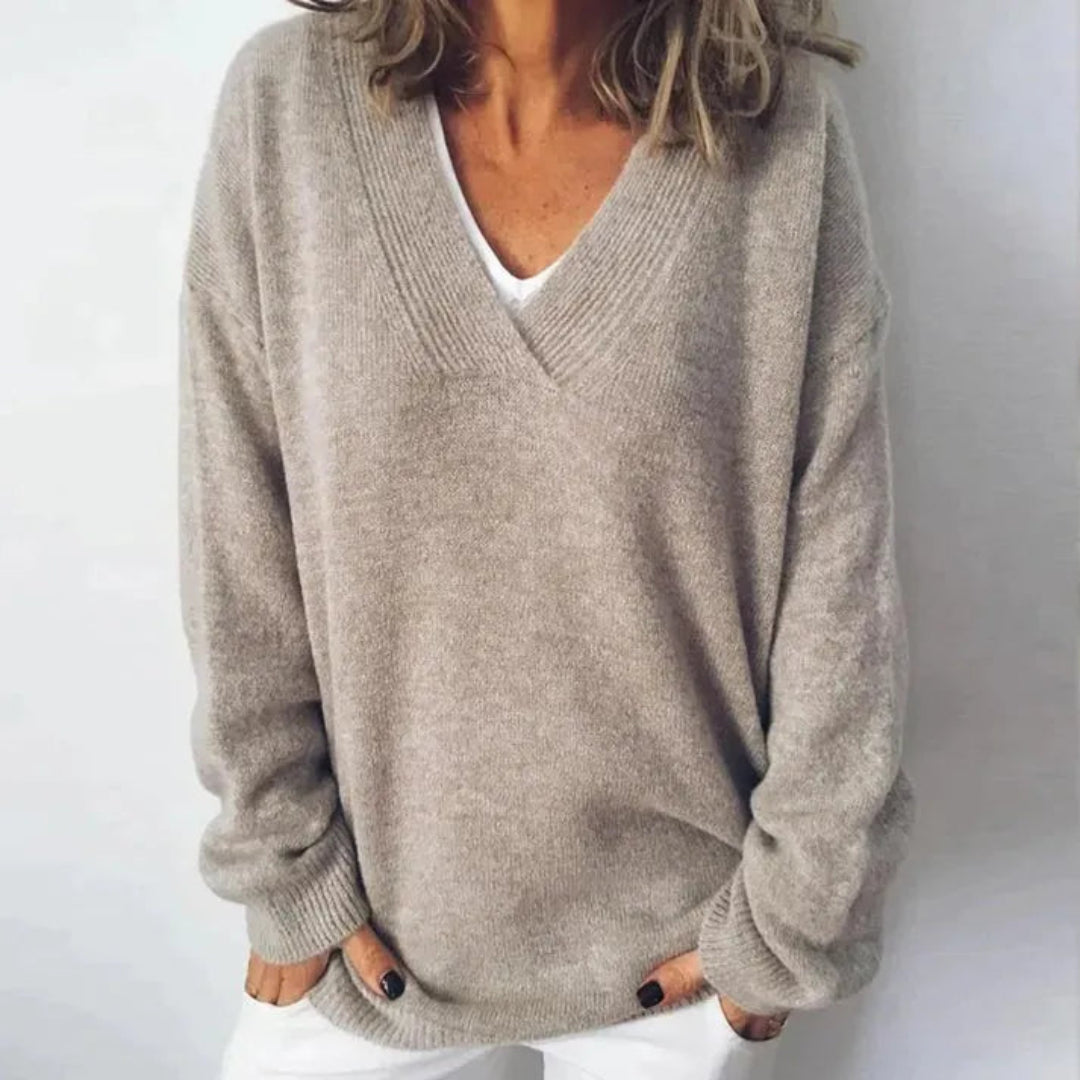 Stella Cashmere V-Neck Pullover Artisio