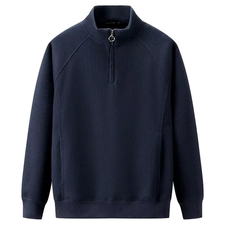 Dylan Waffle-Knit Sweatshirt