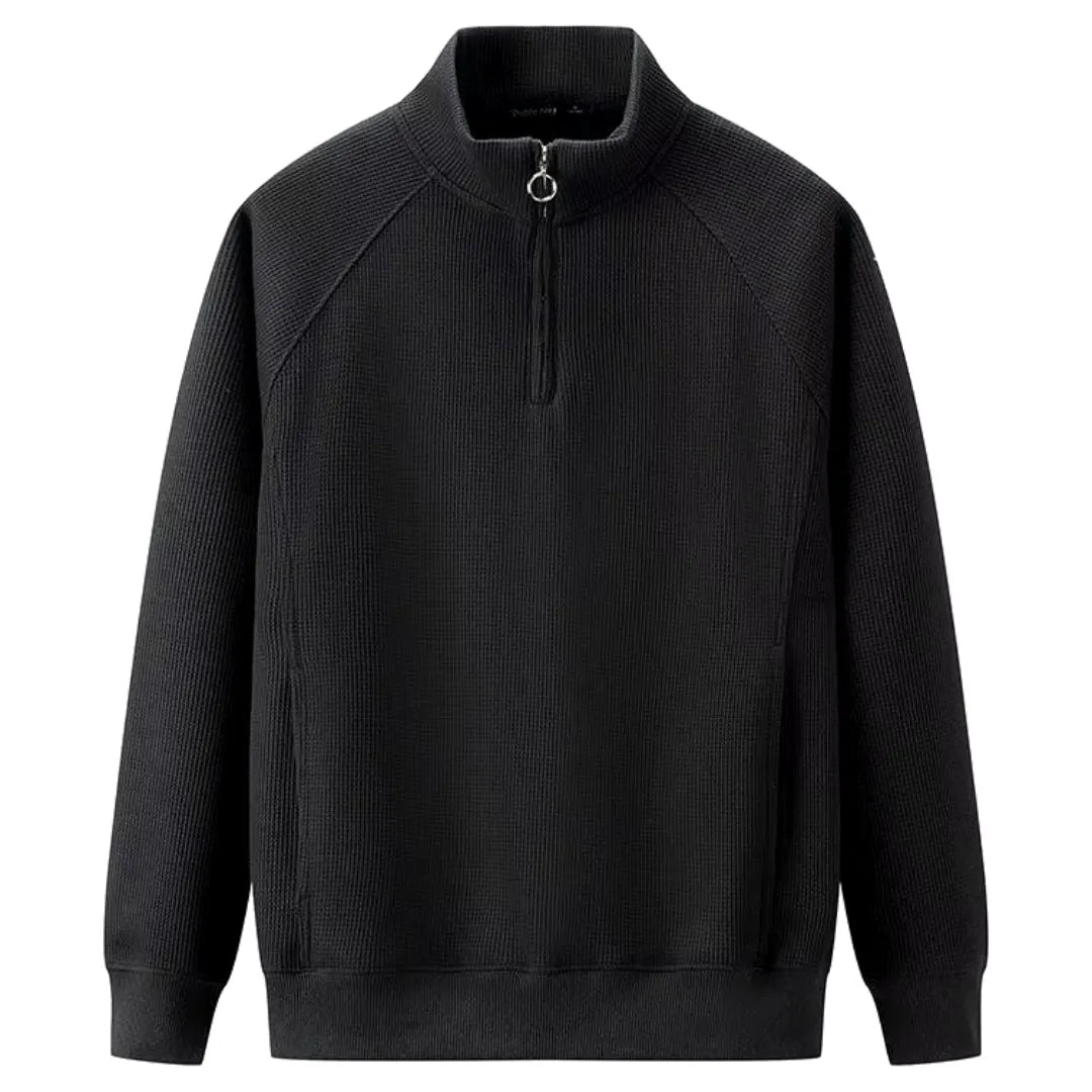 Dylan Waffle-Knit Sweatshirt