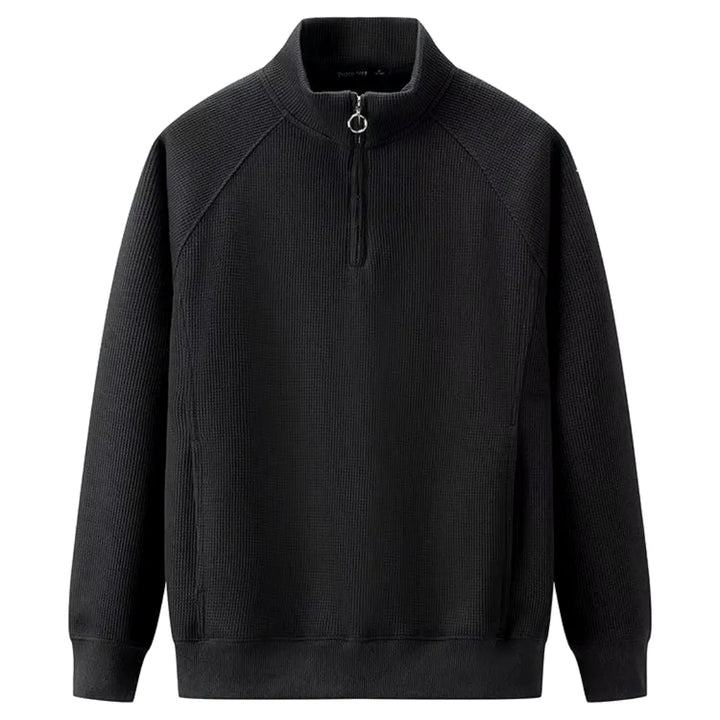 Dylan Waffle-Knit Sweatshirt