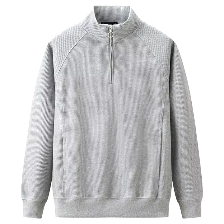 Dylan Waffle-Knit Sweatshirt