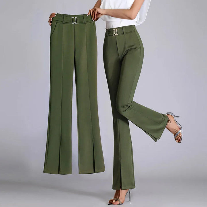Celeste High-Waist Flared Trousers Artisio