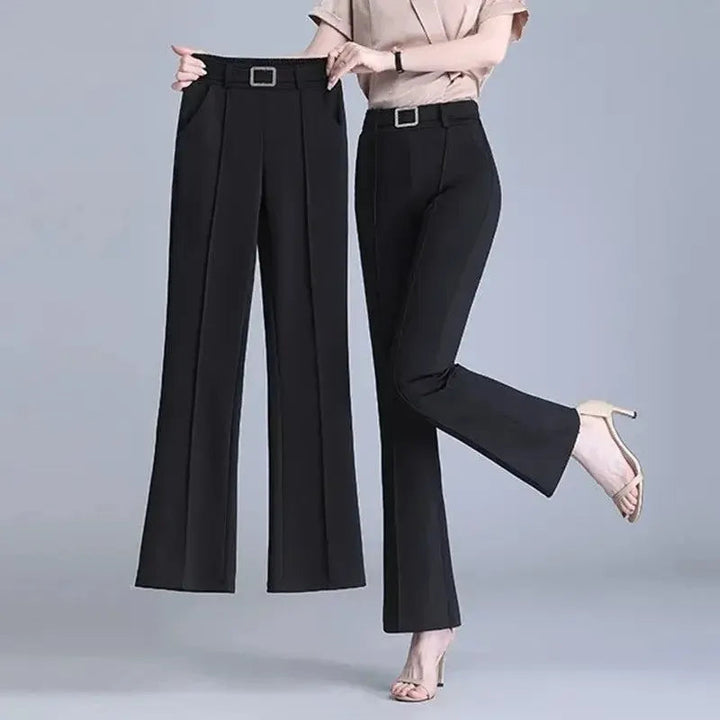 Celeste Women's High-Waist Flared Trousers Artisio